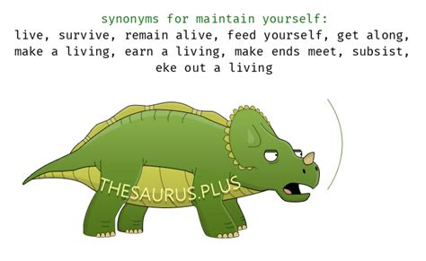 Maintain Yourself Synonyms And Maintain Yourself Antonyms Similar And
