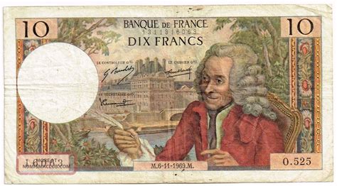 1969 France 10 Francs Note P147c