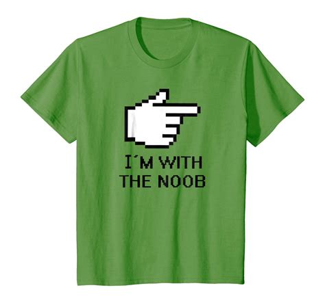 Im With The Noob T Shirt Funny Noob Gamer Shirt