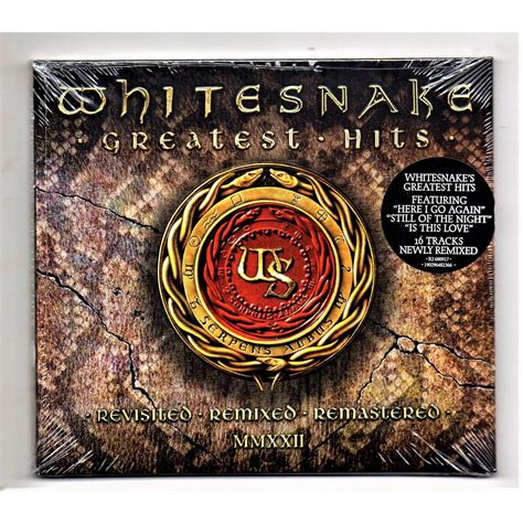 Whitesnake Greatest Hits Revisited Remixed Remastered Mmxxii