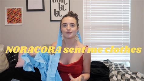 Noracora Sent Me Clothes Review Try On Haul Youtube