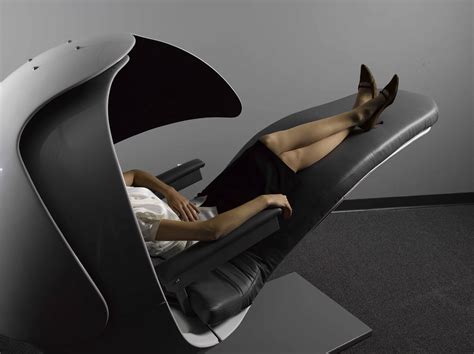 Taken from a basic design by the japanese, podzone have produced a new, spacious and safe sleeping pod. The Napping EnergyPod Cradles You In Comfort While You ...