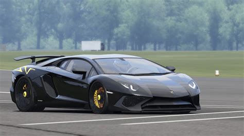 Lamborghini Aventador Sv At Top Gear Test Track Assetto Corsa Youtube
