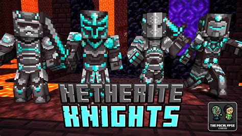 Netherite Knights By Blocklab Studios Minecraft Skin Pack Minecraft