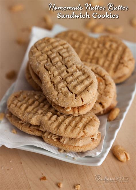 These made from scratch delicious nutter butter cookies are so much better then the store bought kind. Homemade Nutter Butter Cookie Recipe | Barbara Bakes