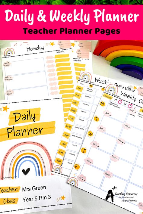 Teacher Planners Organisation Made Easy Teacher Planning Teacher