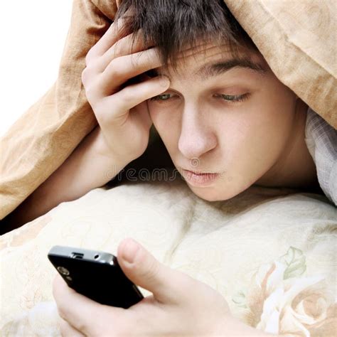 Teenager With Cellphone Stock Image Image Of Phone Cellphone 56450755