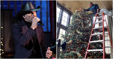 See Tim Mcgraw And Faith Hills Massive Christmas Tree Country Now