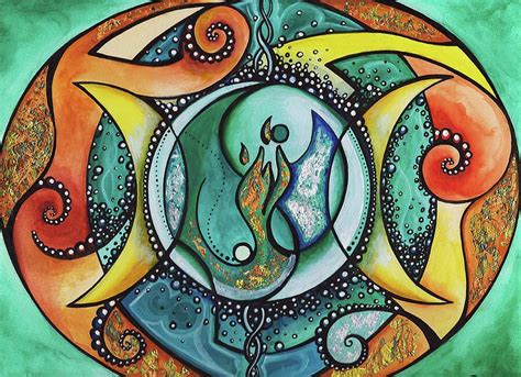 Twin Flame Painting By Michell Rosenthal Pixels