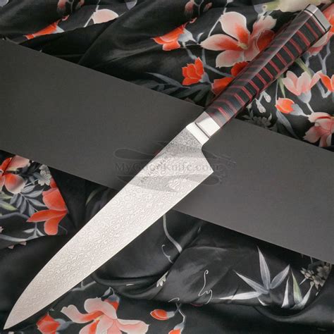 Gyuto Japanisches Messer Ryusen Hamono Houenryu Black And Red He 201