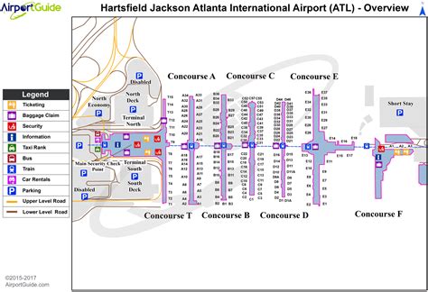 Atlanta Airport Map Delta
