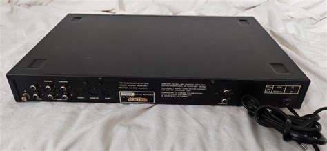 uher vg 830 vintage hifi stereo vorverstärker schwarz ebay