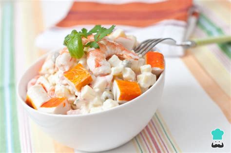 Ensalada De Surimi Fácil