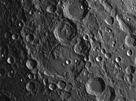 Janssen Lunar Moon Crater Example Of How New Craters Are