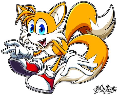 Tails Sonic The Hedgehog By Emil Inze On Deviantart