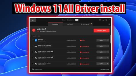 How To Windows 11 All Driver Install In One Click Easay Way Youtube