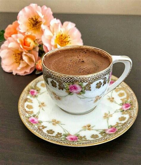 Chai Coffee Turkish Coffee Cofee Good Morning Roses Good Morning