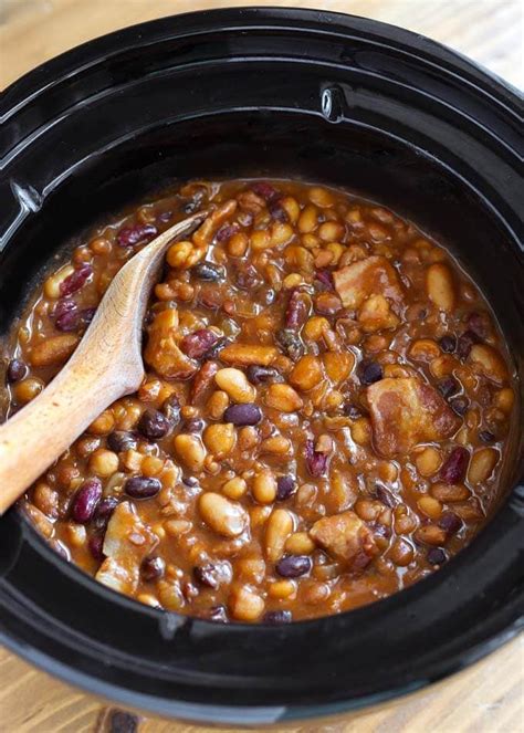 slow cooked baked beans recipe with images baked beans slow hot sex picture