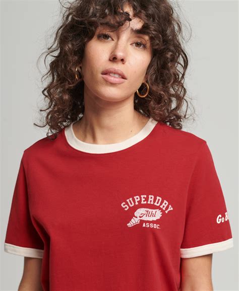 Vintage Athletic Ringer T Shirt Superdry