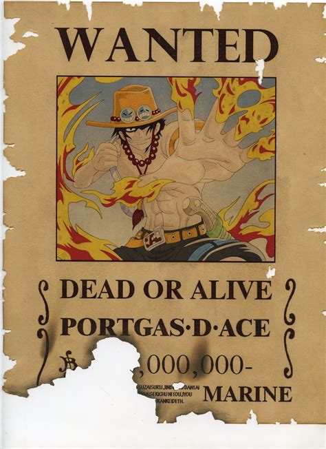 One Piece Wanted Posters High Res Imagesee