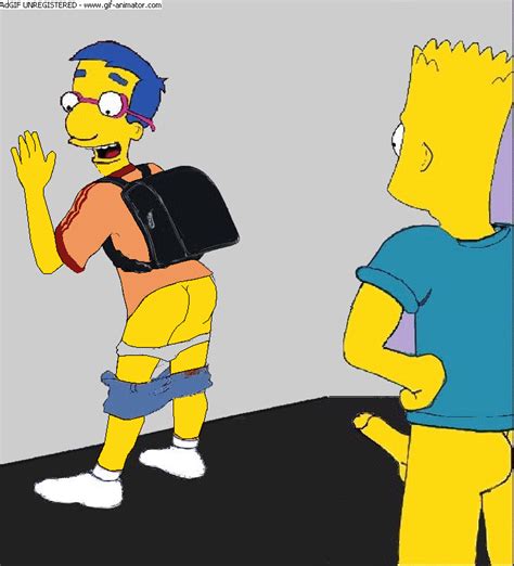 Post Bart Simpson Milhouse Van Houten The Simpsons