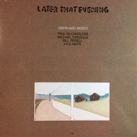 Eberhard Weber Later That Evening 1982 Vinyl Discogs
