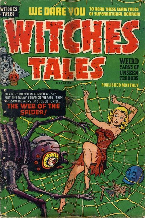 comic book cover for witches tales 12 creepy comics sci fi comics bd comics comics story