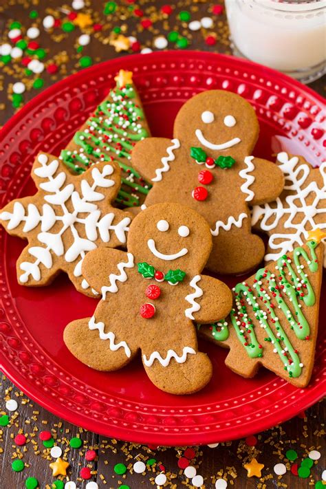 Want to serve several different christmas cookies this year? Gingerbread Cookies - Cooking Classy