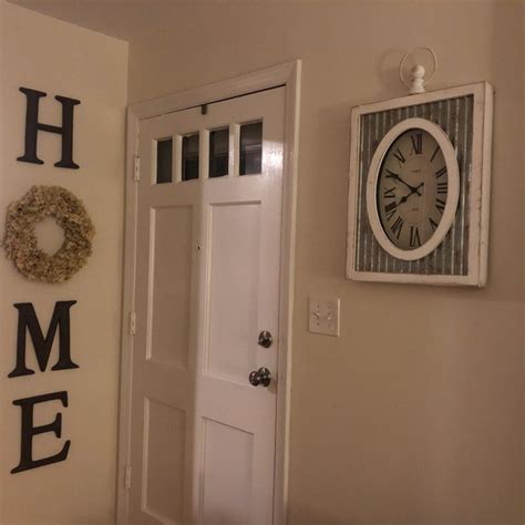 Home Sign With Wreath Vertical Home Sign Home Letters Etsy