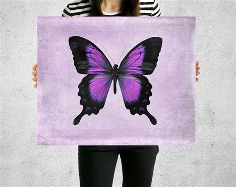 Purple Butterfly Wall Art By Brooke T Ryan Butterfly Wall Art Purple