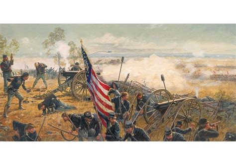 Gettysburg 150th Anniversary By Dale Gallon Civil War Art Civil War