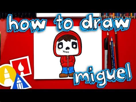 How To Draw Cartoon Miguel From Coco Videos For Kids