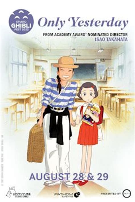 Only Yesterday – Studio Ghibli Fest 2022 | Oklahoma Gazette