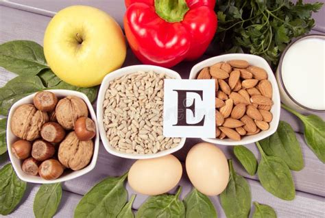 The Ingredients Of The Dishes Containing Vitamin E A Healthy Diet