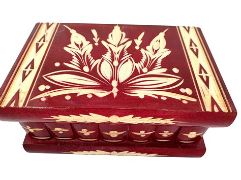 Handmade Wooden Puzzle Jewelry Box From Kalotart One Of A Kind Magic
