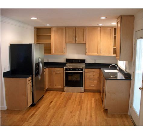 Each room had its specific function and here are great examples of an open shelf design in small kitchen design Small Kitchen Design Hpd457 - Kitchen Design - Al Habib ...