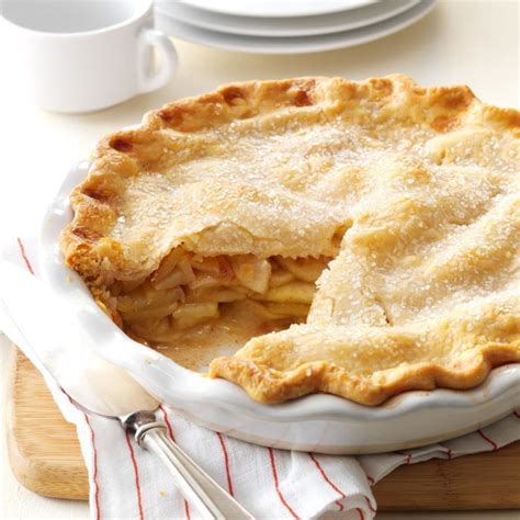 You might be tempted to mix in the butter pieces, but be gentle so nothing falls flat. Apple Pie Recipes with Fresh Apples | Taste of Home