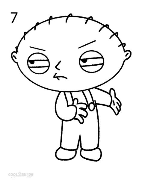 How To Draw Stewie Step By Step Pictures Cool2bkids