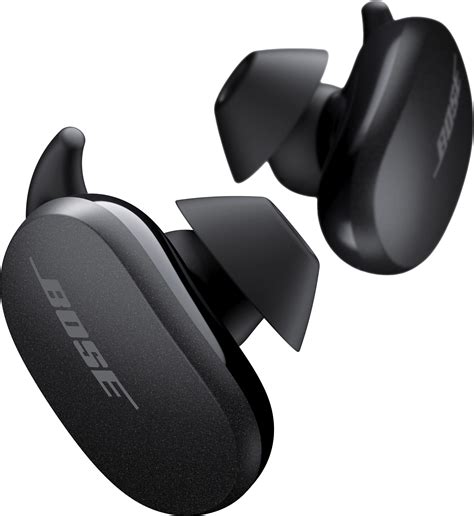 Bose Quietcomfort Earbuds True Wireless Noise Cancelling In Ear Earbuds Triple Black 831262 0010