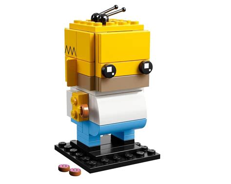 Lego Set 41632 1 S1 Homer Simpson 2018 Brickheadz Rebrickable