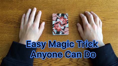Easy Magic Trick Anyone Can Do Youtube