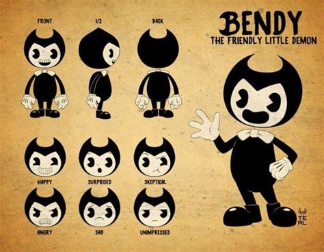 Bendys Faces Bendy And The Ink Machine Amino