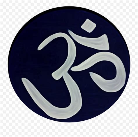 Aum Bouddha Bouddhisme Signe Om Emblem Emojiaum Emoji Free