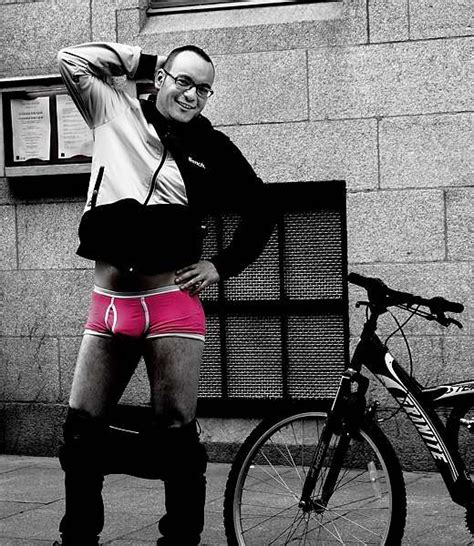 Exhibitionist He Was Showing His Friends His Underwear An Flickr