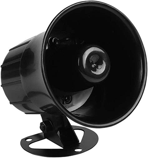 Wired Alarm Siren Horn 15w Dc 6 To 12v Security Siren With