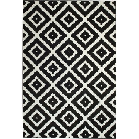 Black And White Area Rugs