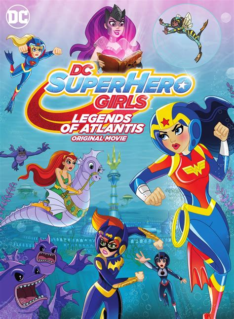 It's time for a #dcsuperherogirls super project! "DC Super Hero Girls: Legends of Atlantis" Available on ...