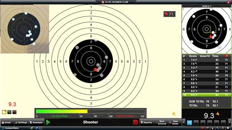 Shooting Target System Accuracy Test