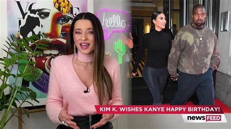 Kim Kardashian Sends Kanye West Adorable Birthday Message Video