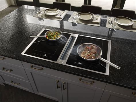 Originally we were going to remodel the entire kitchen, including replacing all the cabinets (which need it), but our budget has just shrunken considerably and now we are considering keeping all the cabinets in place. Jenn-Air Induction Downdraft Electric Cooktop - JID4436ES